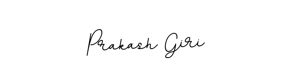 Design your own signature with our free online signature maker. With this signature software, you can create a handwritten (BallpointsItalic-DORy9) signature for name Prakash Giri. Prakash Giri signature style 11 images and pictures png