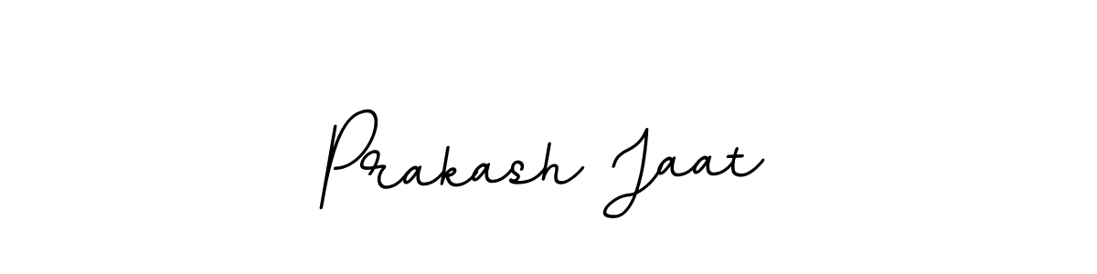 Use a signature maker to create a handwritten signature online. With this signature software, you can design (BallpointsItalic-DORy9) your own signature for name Prakash Jaat. Prakash Jaat signature style 11 images and pictures png