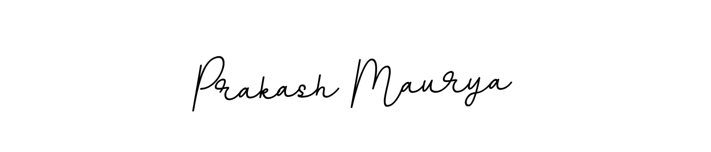 Create a beautiful signature design for name Prakash Maurya. With this signature (BallpointsItalic-DORy9) fonts, you can make a handwritten signature for free. Prakash Maurya signature style 11 images and pictures png