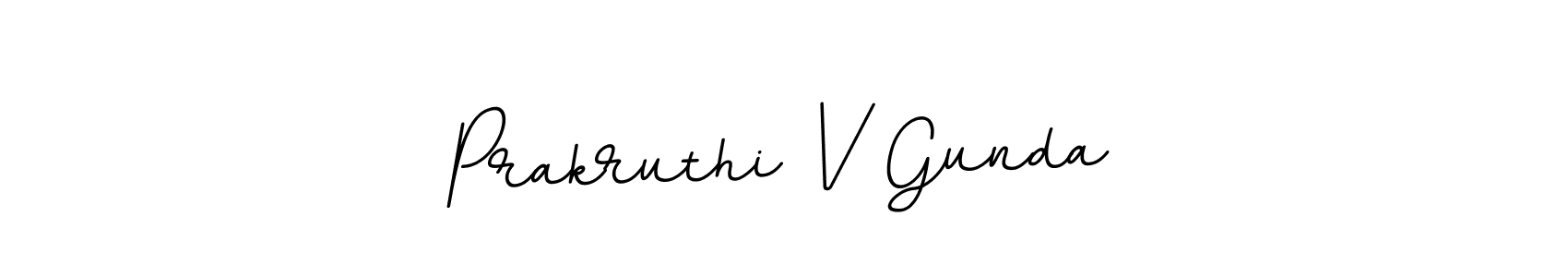 Also we have Prakruthi V Gunda name is the best signature style. Create professional handwritten signature collection using BallpointsItalic-DORy9 autograph style. Prakruthi V Gunda signature style 11 images and pictures png