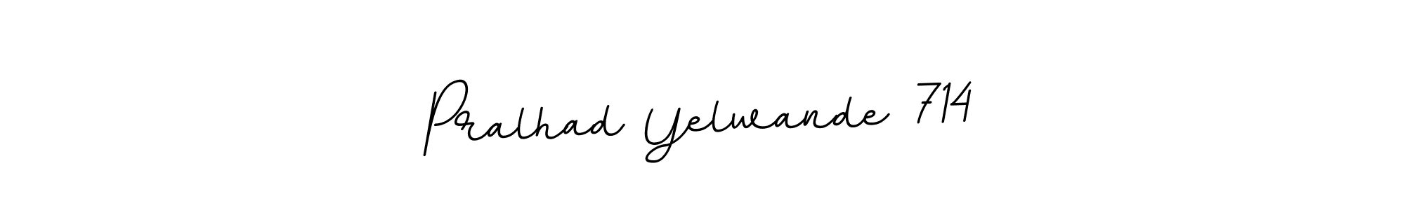 You can use this online signature creator to create a handwritten signature for the name Pralhad Yelwande 714. This is the best online autograph maker. Pralhad Yelwande 714 signature style 11 images and pictures png