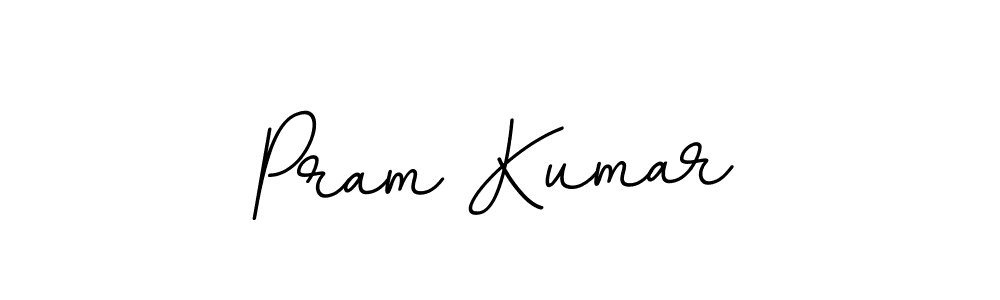 This is the best signature style for the Pram Kumar name. Also you like these signature font (BallpointsItalic-DORy9). Mix name signature. Pram Kumar signature style 11 images and pictures png