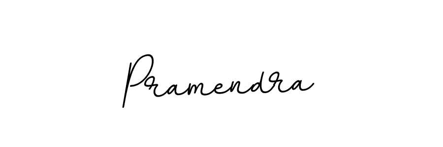 Create a beautiful signature design for name Pramendra. With this signature (BallpointsItalic-DORy9) fonts, you can make a handwritten signature for free. Pramendra signature style 11 images and pictures png