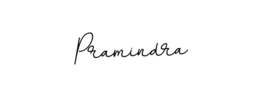 How to make Pramindra name signature. Use BallpointsItalic-DORy9 style for creating short signs online. This is the latest handwritten sign. Pramindra signature style 11 images and pictures png