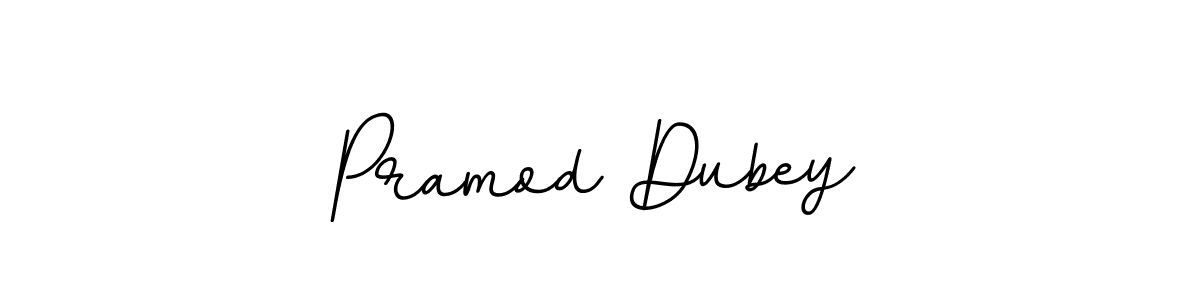 You should practise on your own different ways (BallpointsItalic-DORy9) to write your name (Pramod Dubey) in signature. don't let someone else do it for you. Pramod Dubey signature style 11 images and pictures png