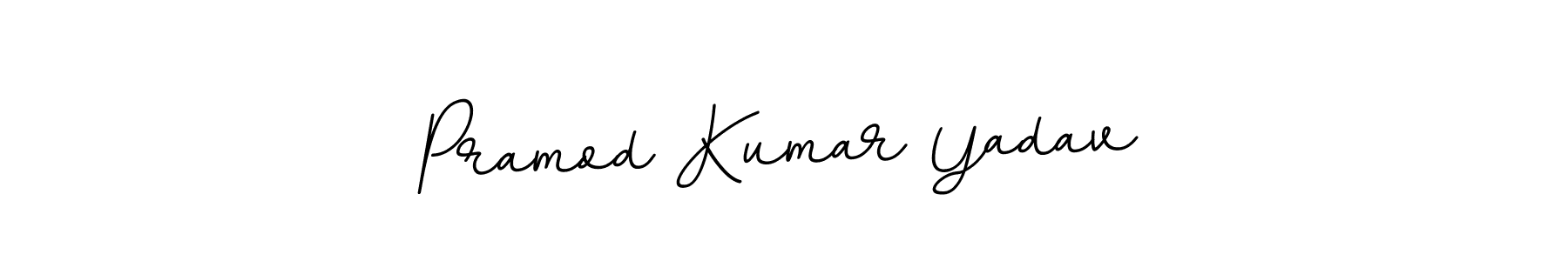 This is the best signature style for the Pramod Kumar Yadav name. Also you like these signature font (BallpointsItalic-DORy9). Mix name signature. Pramod Kumar Yadav signature style 11 images and pictures png