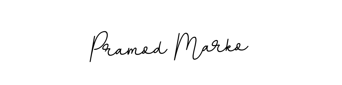 It looks lik you need a new signature style for name Pramod Marko. Design unique handwritten (BallpointsItalic-DORy9) signature with our free signature maker in just a few clicks. Pramod Marko signature style 11 images and pictures png