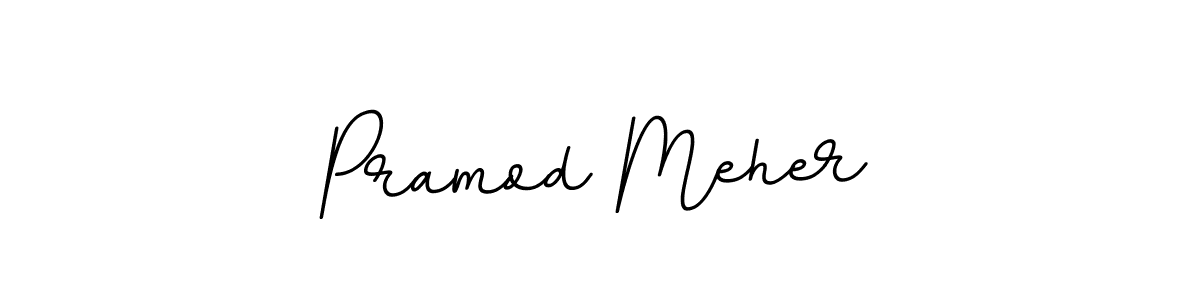 Also we have Pramod Meher name is the best signature style. Create professional handwritten signature collection using BallpointsItalic-DORy9 autograph style. Pramod Meher signature style 11 images and pictures png