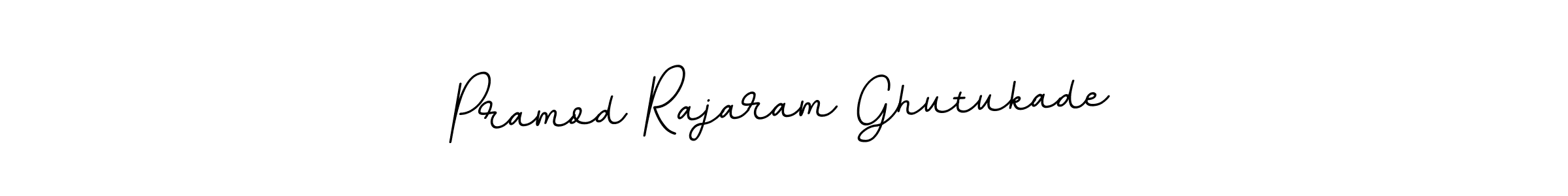 How to make Pramod Rajaram Ghutukade signature? BallpointsItalic-DORy9 is a professional autograph style. Create handwritten signature for Pramod Rajaram Ghutukade name. Pramod Rajaram Ghutukade signature style 11 images and pictures png