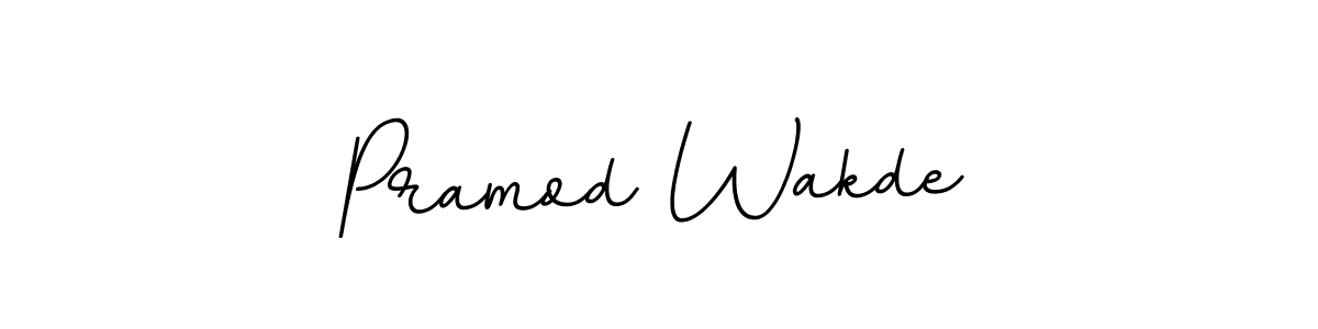 Also You can easily find your signature by using the search form. We will create Pramod Wakde name handwritten signature images for you free of cost using BallpointsItalic-DORy9 sign style. Pramod Wakde signature style 11 images and pictures png