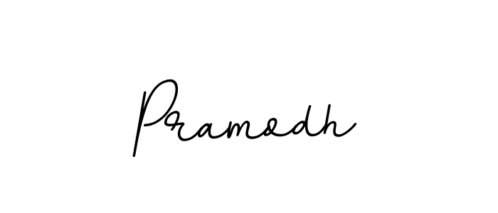 Create a beautiful signature design for name Pramodh. With this signature (BallpointsItalic-DORy9) fonts, you can make a handwritten signature for free. Pramodh signature style 11 images and pictures png