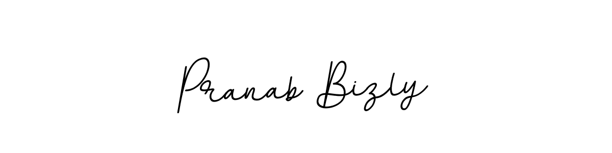 BallpointsItalic-DORy9 is a professional signature style that is perfect for those who want to add a touch of class to their signature. It is also a great choice for those who want to make their signature more unique. Get Pranab Bizly name to fancy signature for free. Pranab Bizly signature style 11 images and pictures png