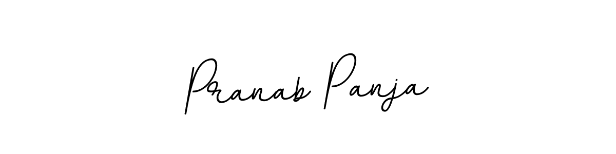 Similarly BallpointsItalic-DORy9 is the best handwritten signature design. Signature creator online .You can use it as an online autograph creator for name Pranab Panja. Pranab Panja signature style 11 images and pictures png