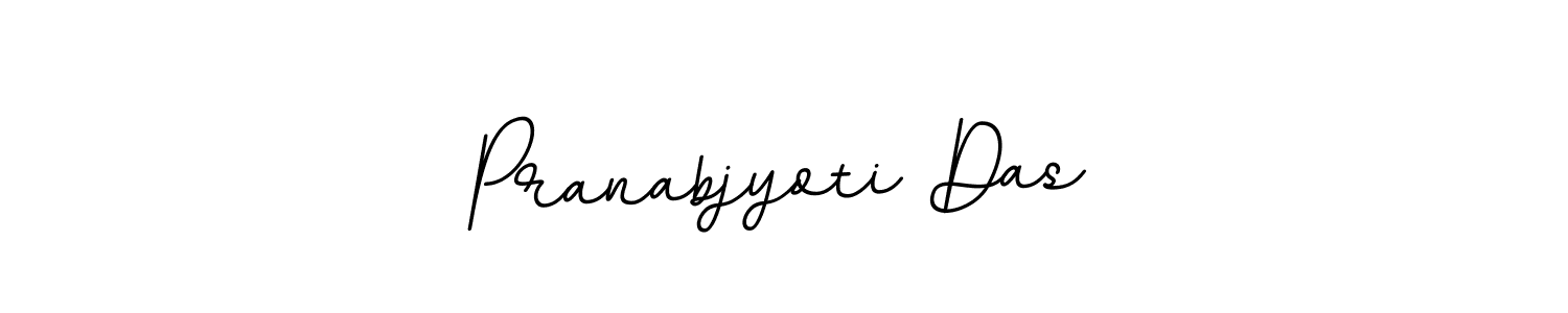 Create a beautiful signature design for name Pranabjyoti Das. With this signature (BallpointsItalic-DORy9) fonts, you can make a handwritten signature for free. Pranabjyoti Das signature style 11 images and pictures png