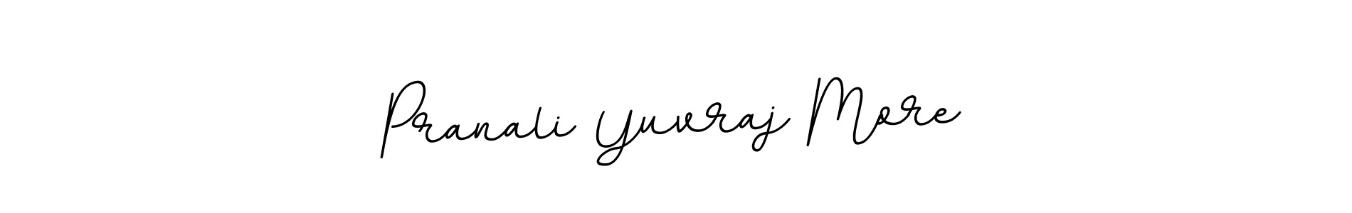 Also You can easily find your signature by using the search form. We will create Pranali Yuvraj More name handwritten signature images for you free of cost using BallpointsItalic-DORy9 sign style. Pranali Yuvraj More signature style 11 images and pictures png