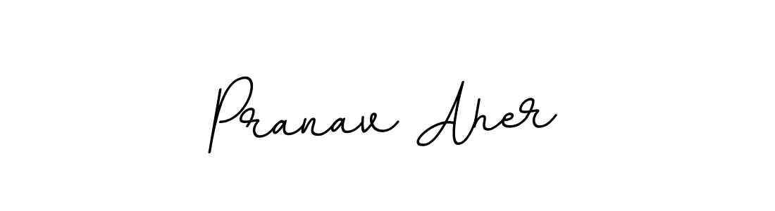 Pranav Aher stylish signature style. Best Handwritten Sign (BallpointsItalic-DORy9) for my name. Handwritten Signature Collection Ideas for my name Pranav Aher. Pranav Aher signature style 11 images and pictures png