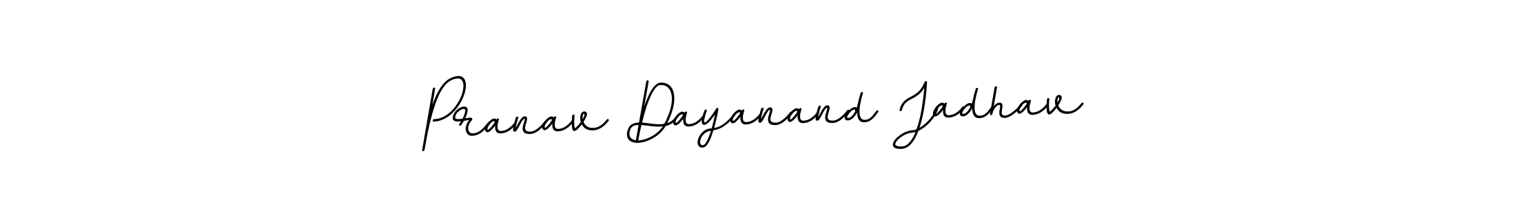 if you are searching for the best signature style for your name Pranav Dayanand Jadhav. so please give up your signature search. here we have designed multiple signature styles  using BallpointsItalic-DORy9. Pranav Dayanand Jadhav signature style 11 images and pictures png