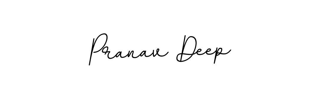 Use a signature maker to create a handwritten signature online. With this signature software, you can design (BallpointsItalic-DORy9) your own signature for name Pranav Deep. Pranav Deep signature style 11 images and pictures png