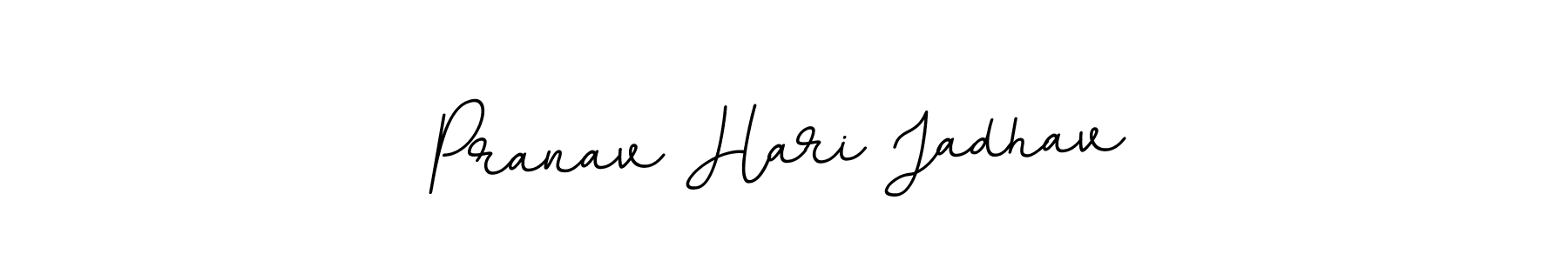 Design your own signature with our free online signature maker. With this signature software, you can create a handwritten (BallpointsItalic-DORy9) signature for name Pranav Hari Jadhav. Pranav Hari Jadhav signature style 11 images and pictures png
