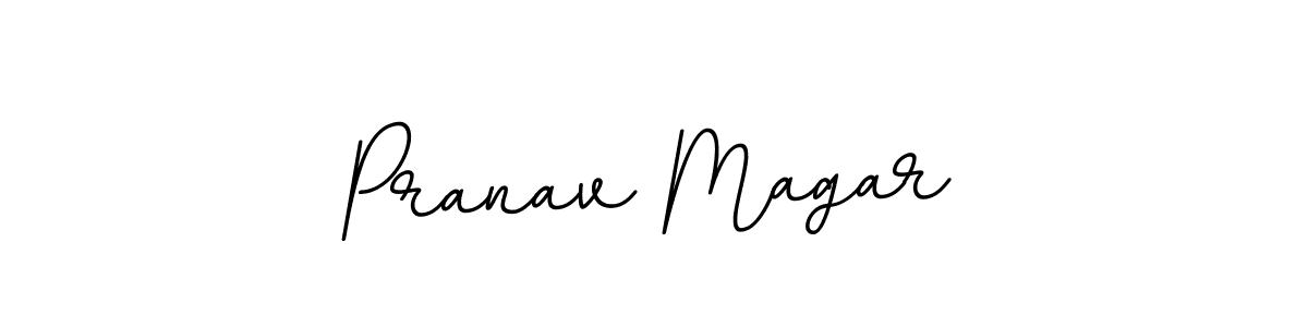 It looks lik you need a new signature style for name Pranav Magar. Design unique handwritten (BallpointsItalic-DORy9) signature with our free signature maker in just a few clicks. Pranav Magar signature style 11 images and pictures png