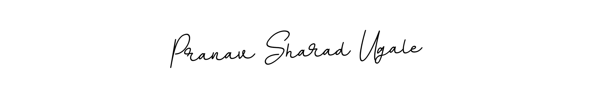 How to make Pranav Sharad Ugale signature? BallpointsItalic-DORy9 is a professional autograph style. Create handwritten signature for Pranav Sharad Ugale name. Pranav Sharad Ugale signature style 11 images and pictures png