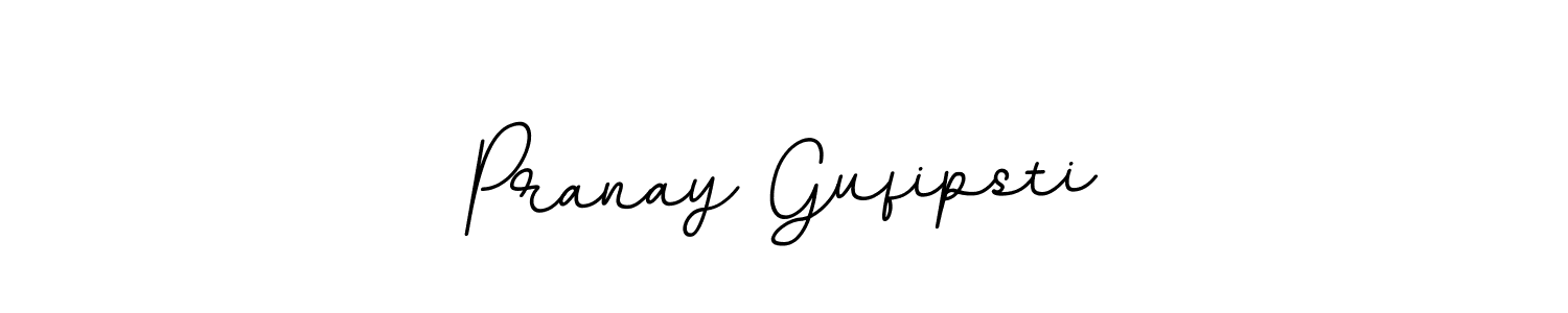 Create a beautiful signature design for name Pranay Gufipsti. With this signature (BallpointsItalic-DORy9) fonts, you can make a handwritten signature for free. Pranay Gufipsti signature style 11 images and pictures png