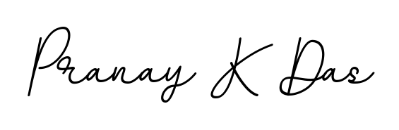 A sleek calligraphic signature for name Pranay K Das utilizing BallpointsItalic-DORy9 styling. Great for adding personal signatures to photos and art. Pranay K Das signature style 11 images and pictures png