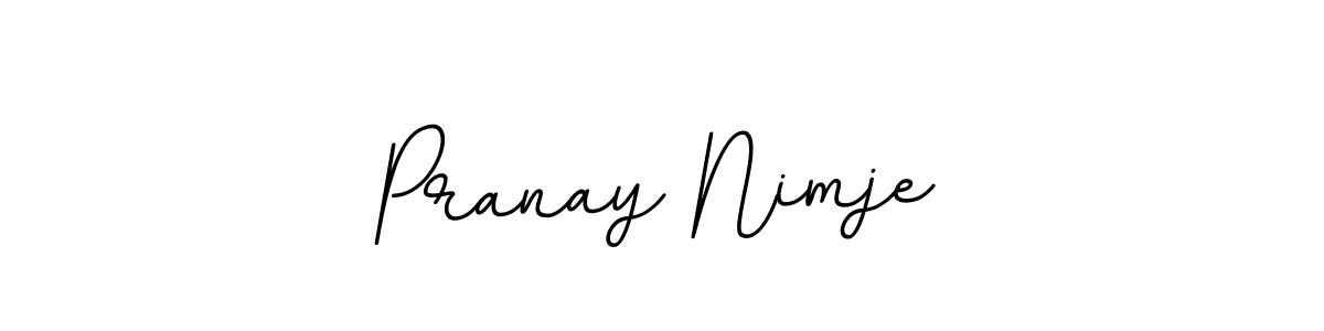 It looks lik you need a new signature style for name Pranay Nimje. Design unique handwritten (BallpointsItalic-DORy9) signature with our free signature maker in just a few clicks. Pranay Nimje signature style 11 images and pictures png