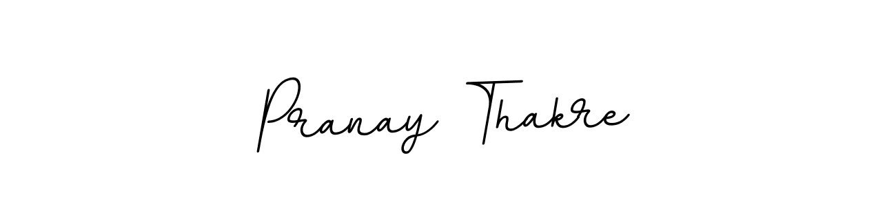 This is the best signature style for the Pranay Thakre name. Also you like these signature font (BallpointsItalic-DORy9). Mix name signature. Pranay Thakre signature style 11 images and pictures png