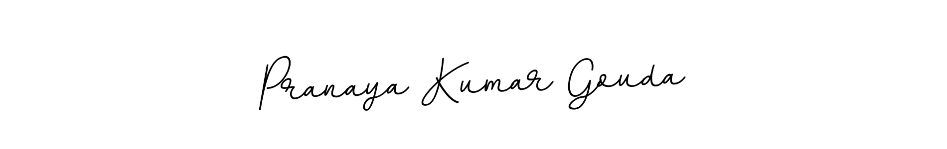 BallpointsItalic-DORy9 is a professional signature style that is perfect for those who want to add a touch of class to their signature. It is also a great choice for those who want to make their signature more unique. Get Pranaya Kumar Gouda name to fancy signature for free. Pranaya Kumar Gouda signature style 11 images and pictures png