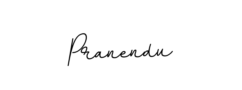 The best way (BallpointsItalic-DORy9) to make a short signature is to pick only two or three words in your name. The name Pranendu include a total of six letters. For converting this name. Pranendu signature style 11 images and pictures png