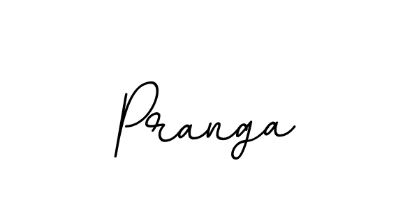 Design your own signature with our free online signature maker. With this signature software, you can create a handwritten (BallpointsItalic-DORy9) signature for name Pranga. Pranga signature style 11 images and pictures png