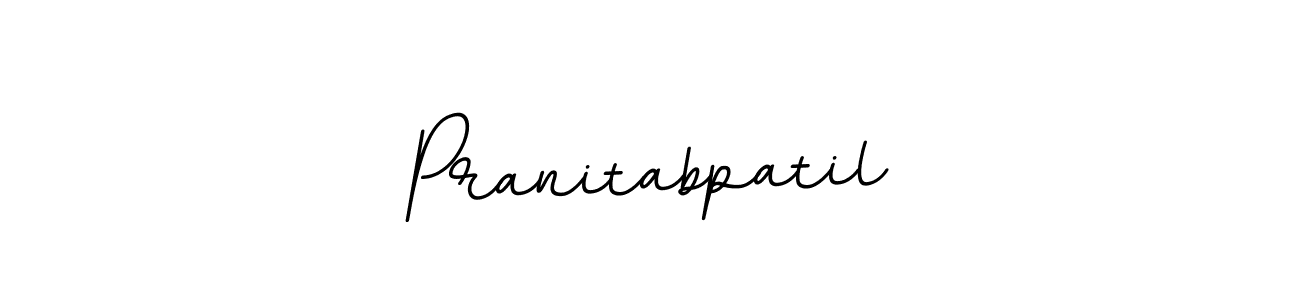 Create a beautiful signature design for name Pranitabpatil. With this signature (BallpointsItalic-DORy9) fonts, you can make a handwritten signature for free. Pranitabpatil signature style 11 images and pictures png