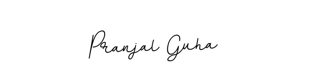 Pranjal Guha stylish signature style. Best Handwritten Sign (BallpointsItalic-DORy9) for my name. Handwritten Signature Collection Ideas for my name Pranjal Guha. Pranjal Guha signature style 11 images and pictures png