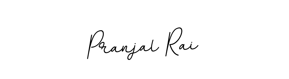 You should practise on your own different ways (BallpointsItalic-DORy9) to write your name (Pranjal Rai) in signature. don't let someone else do it for you. Pranjal Rai signature style 11 images and pictures png