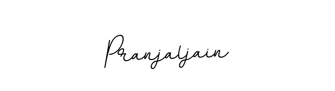 if you are searching for the best signature style for your name Pranjaljain. so please give up your signature search. here we have designed multiple signature styles  using BallpointsItalic-DORy9. Pranjaljain signature style 11 images and pictures png