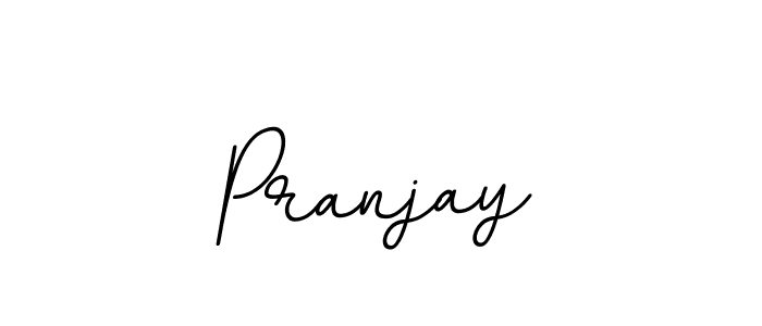 Pranjay stylish signature style. Best Handwritten Sign (BallpointsItalic-DORy9) for my name. Handwritten Signature Collection Ideas for my name Pranjay. Pranjay signature style 11 images and pictures png