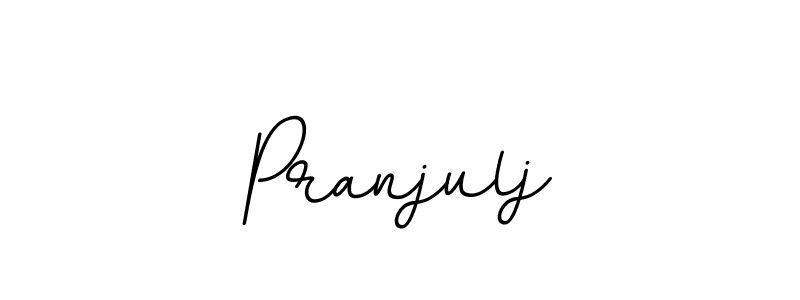 You should practise on your own different ways (BallpointsItalic-DORy9) to write your name (Pranjulj) in signature. don't let someone else do it for you. Pranjulj signature style 11 images and pictures png