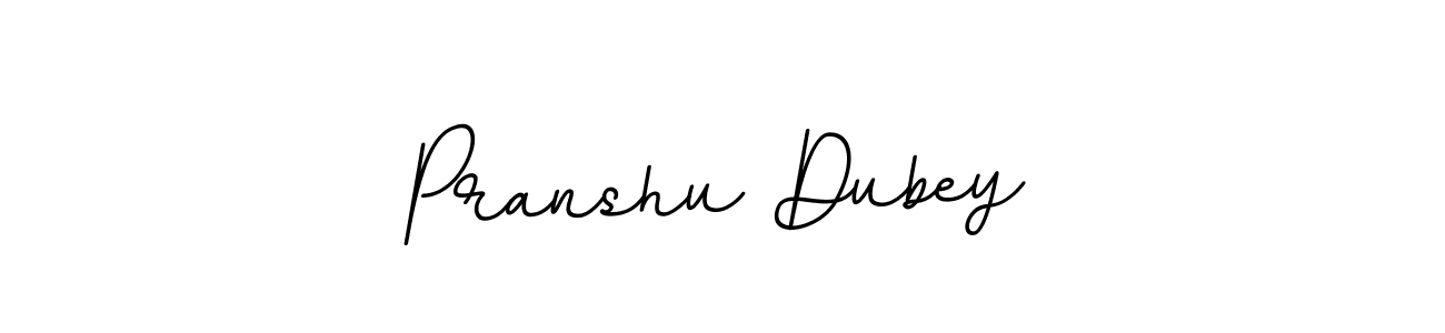 Create a beautiful signature design for name Pranshu Dubey. With this signature (BallpointsItalic-DORy9) fonts, you can make a handwritten signature for free. Pranshu Dubey signature style 11 images and pictures png