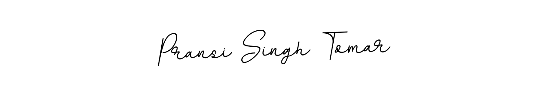 How to make Pransi Singh Tomar signature? BallpointsItalic-DORy9 is a professional autograph style. Create handwritten signature for Pransi Singh Tomar name. Pransi Singh Tomar signature style 11 images and pictures png