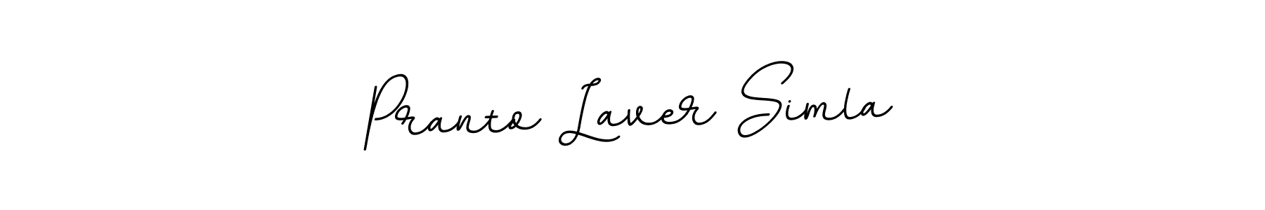 Once you've used our free online signature maker to create your best signature BallpointsItalic-DORy9 style, it's time to enjoy all of the benefits that Pranto Laver Simla name signing documents. Pranto Laver Simla signature style 11 images and pictures png