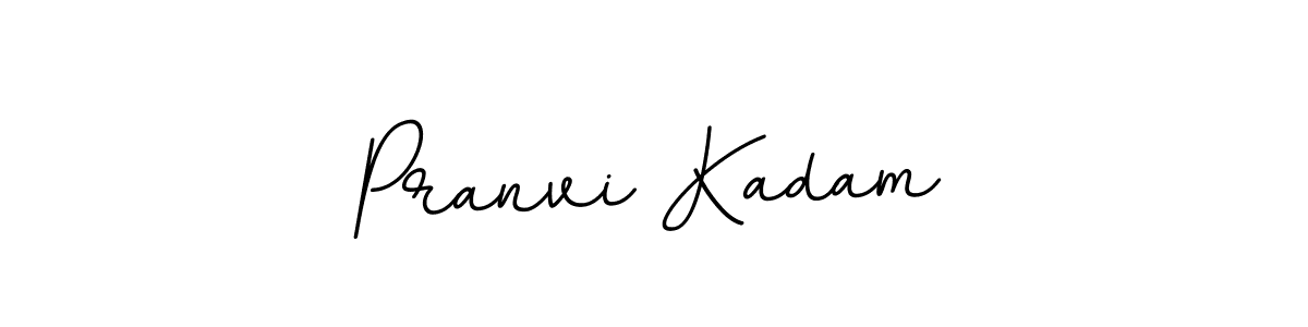 Use a signature maker to create a handwritten signature online. With this signature software, you can design (BallpointsItalic-DORy9) your own signature for name Pranvi Kadam. Pranvi Kadam signature style 11 images and pictures png