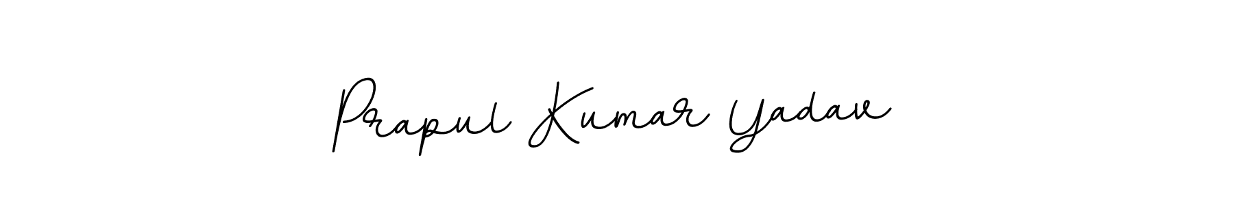 if you are searching for the best signature style for your name Prapul Kumar Yadav. so please give up your signature search. here we have designed multiple signature styles  using BallpointsItalic-DORy9. Prapul Kumar Yadav signature style 11 images and pictures png