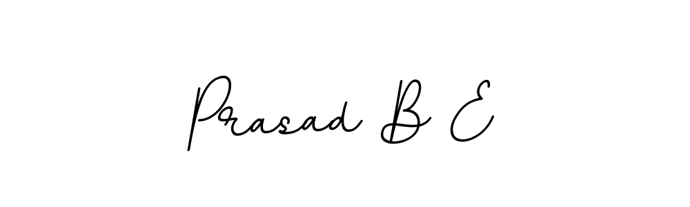 Make a beautiful signature design for name Prasad B E. With this signature (BallpointsItalic-DORy9) style, you can create a handwritten signature for free. Prasad B E signature style 11 images and pictures png