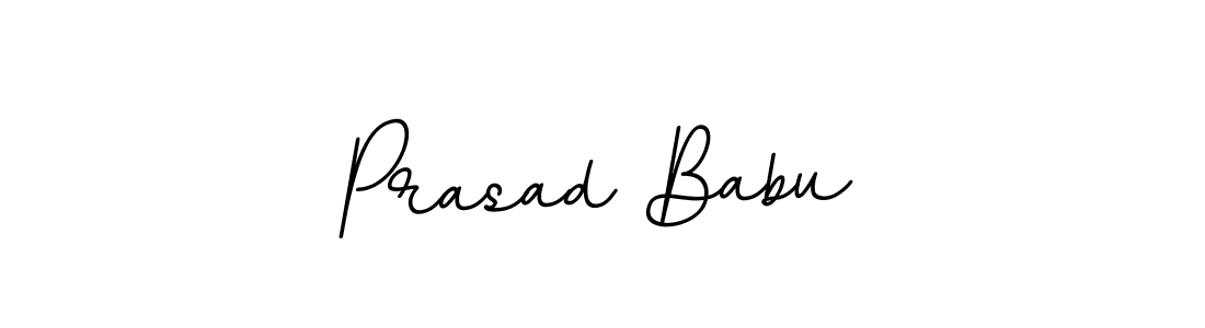 Use a signature maker to create a handwritten signature online. With this signature software, you can design (BallpointsItalic-DORy9) your own signature for name Prasad Babu. Prasad Babu signature style 11 images and pictures png