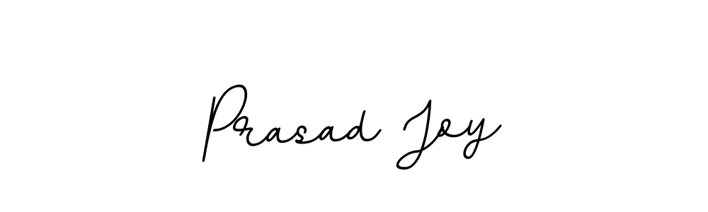 Prasad Joy stylish signature style. Best Handwritten Sign (BallpointsItalic-DORy9) for my name. Handwritten Signature Collection Ideas for my name Prasad Joy. Prasad Joy signature style 11 images and pictures png