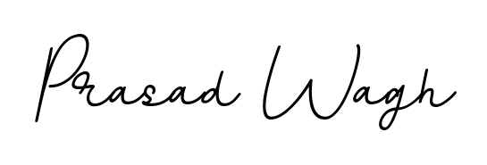Upgrade your professional image with Prasad Wagh signature created with BallpointsItalic-DORy9 font. Fast, free, and watermark-free download. Prasad Wagh signature style 11 images and pictures png
