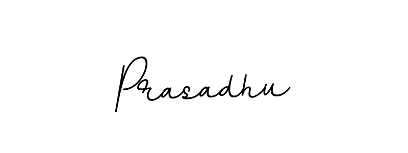 Make a beautiful signature design for name Prasadhu. With this signature (BallpointsItalic-DORy9) style, you can create a handwritten signature for free. Prasadhu signature style 11 images and pictures png