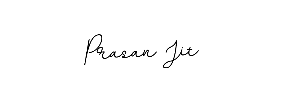 The best way (BallpointsItalic-DORy9) to make a short signature is to pick only two or three words in your name. The name Prasan Jit include a total of six letters. For converting this name. Prasan Jit signature style 11 images and pictures png