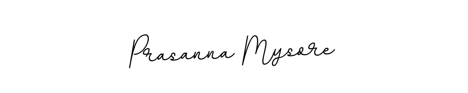 Prasanna Mysore stylish signature style. Best Handwritten Sign (BallpointsItalic-DORy9) for my name. Handwritten Signature Collection Ideas for my name Prasanna Mysore. Prasanna Mysore signature style 11 images and pictures png